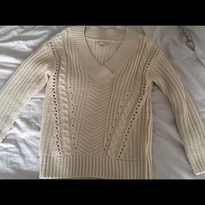 Philosophy V-neck sweater